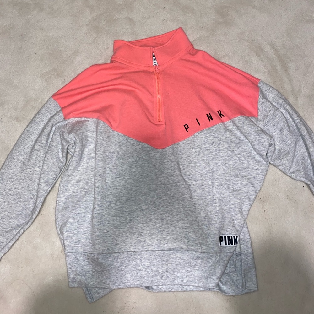PINK quarter zip